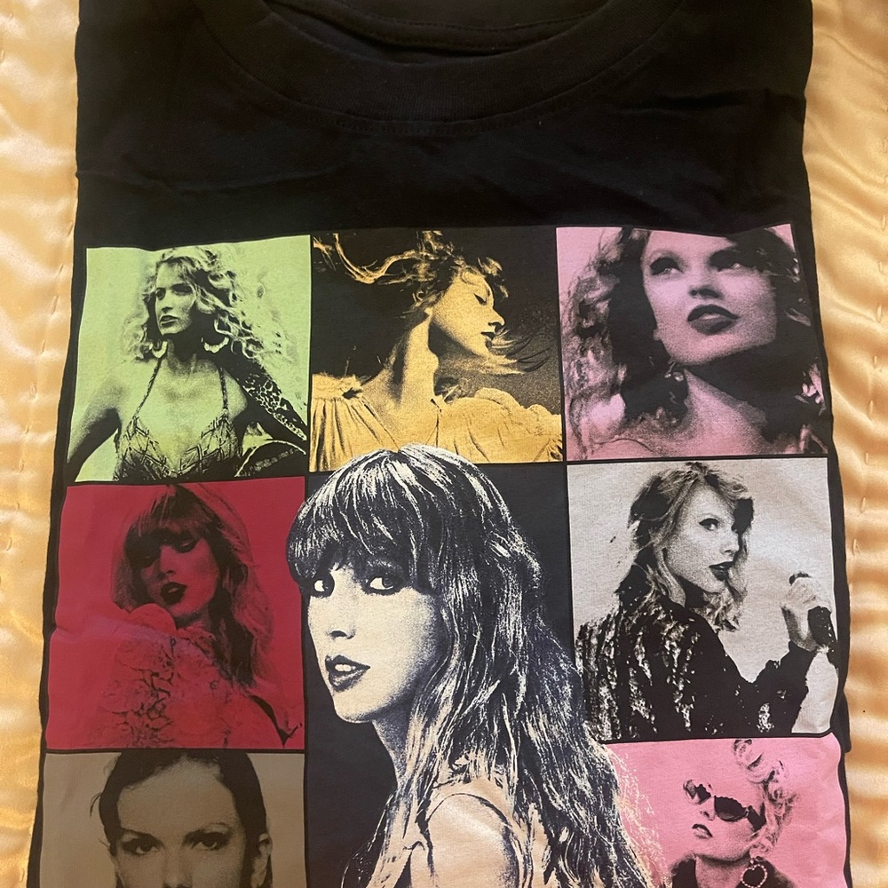 NWT Taylor Swift Eras Tour Black Tee